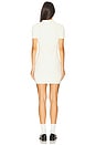 view 3 of 3 Polo Mini Dress With Embossed Logo in Ivory