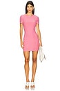 view 1 of 4 Jacquard Logo Mini Dress in Lotus