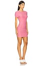 view 2 of 4 Jacquard Logo Mini Dress in Lotus