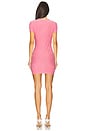 view 3 of 4 Jacquard Logo Mini Dress in Lotus