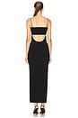 view 3 of 3 Cami Band Slip Dress in Black