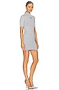 view 2 of 4 Short Sleeve Mini Dress W/ Printed Logo in Alloy