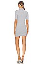 view 3 of 4 Short Sleeve Mini Dress W/ Printed Logo in Alloy