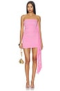 view 1 of 3 ROBE DRESS in Begonia Pink
