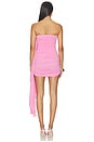 view 3 of 3 ROBE DRESS in Begonia Pink