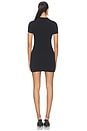 view 3 of 3 ROBE DRESS in Black