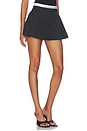 view 2 of 6 High Rise Short With Logo Elastic in Black