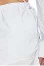 view 6 of 6 FALDA-PANTALÓN SKORT in White & Blue Stripe