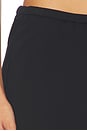 view 7 of 6 Mid-Rise Mini Skort in Black