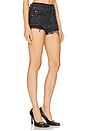view 2 of 6 Prestyled Cutoff Short With Silk Boxer in Grey Aged