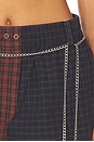 view 6 of 6 Mid-rise Boxer Short in Smog Brick Plaid