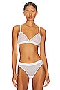 view 1 of 5 Triangle Bra With Bodywear Label in White