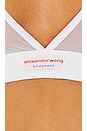 view 5 of 5 Triangle Bra With Bodywear Label in White