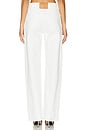 view 4 of 6 Ez - Mid Rise Relaxed Straight Vintage White in Vintage White