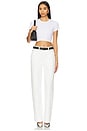 view 5 of 6 Ez - Mid Rise Relaxed Straight Vintage White in Vintage White