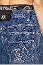 view 6 of 6 Logo Elastic Prestyle Rounded in Deep Blue