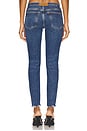 view 4 of 6 Low Rise Skinny Jean in Deep Blue