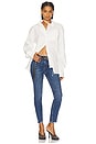 view 5 of 6 Low Rise Skinny Jean in Deep Blue