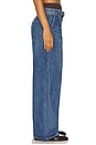 view 3 of 6 Prestyled Oversized Pleated Jea in Deep Blue