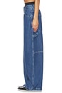 view 3 of 6 Pre-Styled Oversized Wide Leg in Deep Blue