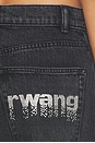 view 6 of 6 Blow Up Jean With Crystal Pockets in Grey Aged