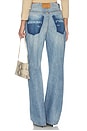 view 1 of 7 Float Jeans With Logo Shadow Pockets in Authentic Light Indigo