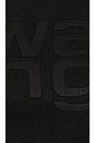 view 5 of 5 Debossed Stacked Logo Tee in Black