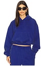 view 1 of 4 Bubble Hoodie in Washed Scuba Blue
