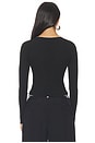 view 3 of 5 GILET CARDIGAN in Black