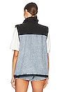view 3 of 4 Nylon Combo Vest in Light Indigo Fade