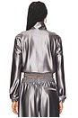 view 3 of 5 Shrunken Zip-up Jacket in Alloy