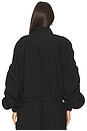 view 3 of 5 Zip Sleeve Coaches Jacket in Black