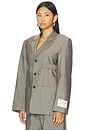 view 2 of 5 Blazer in Mink Melange