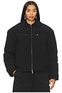 view 2 of 5 Moto Puffer Jacket in Black