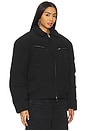 view 3 of 5 Moto Puffer Jacket in Black