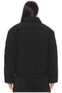 view 4 of 5 Moto Puffer Jacket in Black