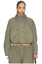 view 2 of 5 Cargo Jacket With Articulated Pockets in Washed Army Green