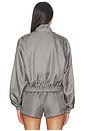 view 4 of 5 BLOUSON CROPPED TRACK in Steel Grey
