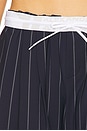 view 6 of 6 CALÇA COM CÓS VIRADO PARA BAIXO in Navy & Grey