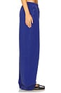 view 3 of 7 Articulated Leg Sweatpant in Washed Scuba Blue