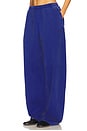 view 4 of 7 Articulated Leg Sweatpant in Washed Scuba Blue