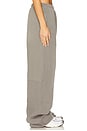 view 2 of 6 Articulated Leg Sweatpant in Washed Cement