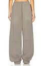 view 4 of 6 Articulated Leg Sweatpant in Washed Cement