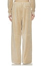 view 4 of 6 Allover Hotfix Relaxed Pant in Warm Taupe