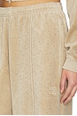 view 6 of 6 Allover Hotfix Relaxed Pant in Warm Taupe