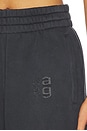 view 6 of 6 Hotfix Logo Sweatpant in Washed Black