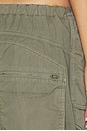 view 6 of 6 Cargo Pant With Articulated Pockets in Washed Army Green