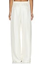 view 5 of 6 Mid-rise Track Pant in Ivory