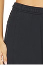 view 7 of 6 Mid-Rise Relaxed Sweatpant in Black