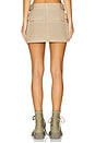 view 4 of 6 Big Pocket Cargo Mini Skirt in Safari